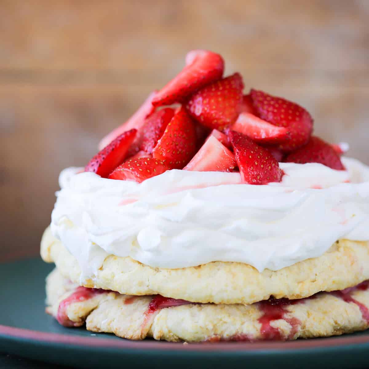 Classic Strawberry Shortcake with Whipped Cream