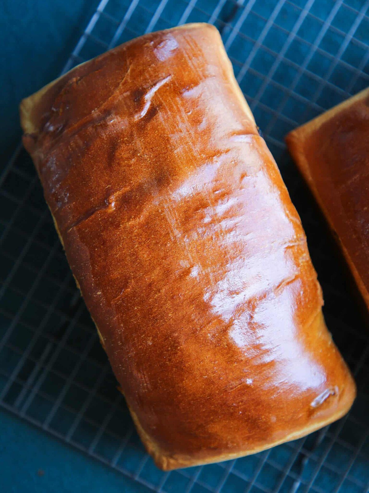 Old Fashioned Raisin Bread Loaf unsliced.