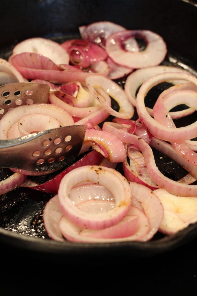 Charred Red Onions