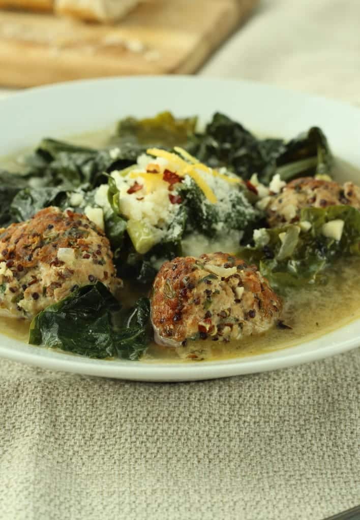 Turkey Meatball and Kale Soup - Cooking Light
