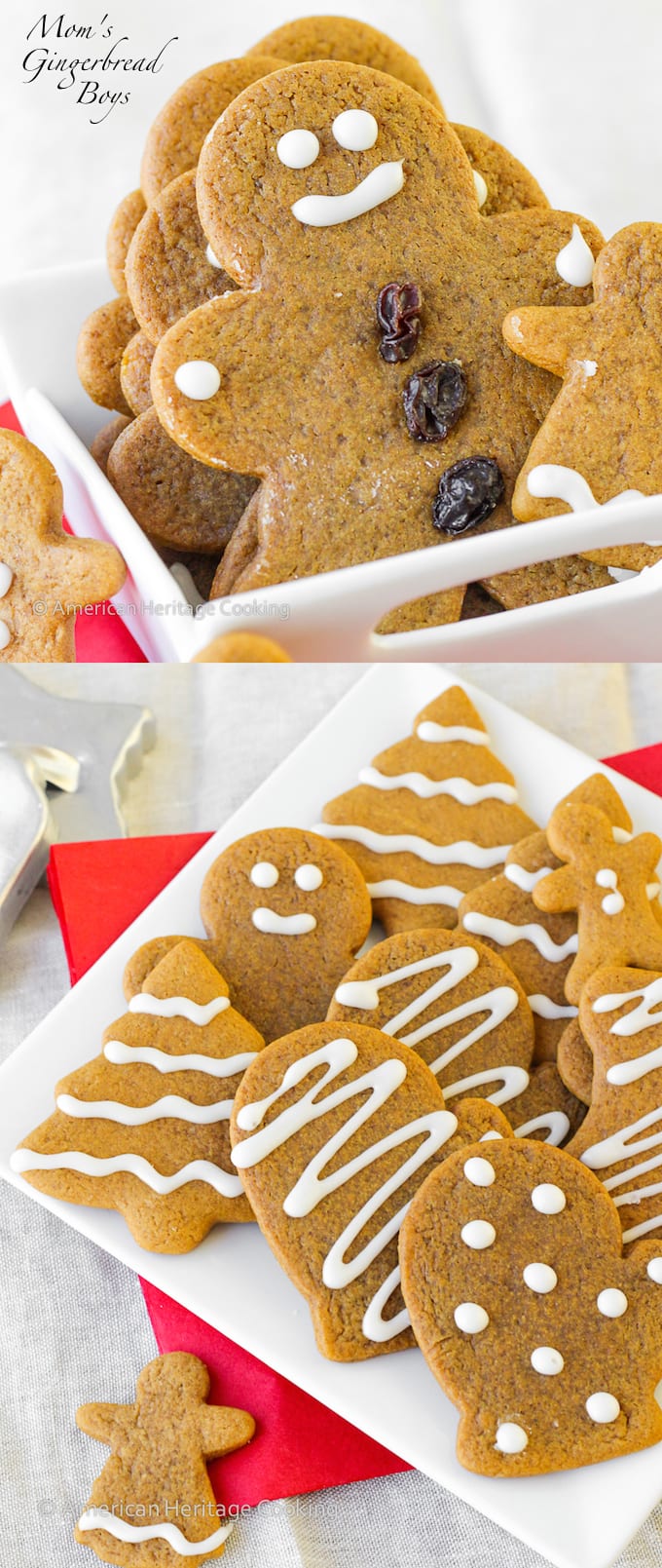 My Mom's Soft, Chewy Gingerbread Boys recipe! | It just wouldn't be Christmas without them! 