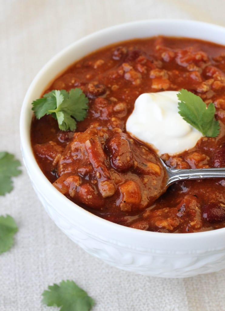 Sherry Cilantro Chili Spoonful