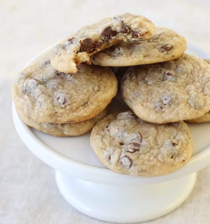Silver Dollar Chocolate Chip Cookies