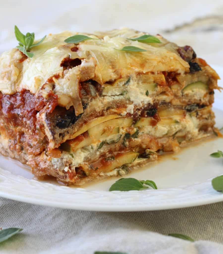 Whole-Wheat Vegetable Lasagna - Chef Lindsey Farr