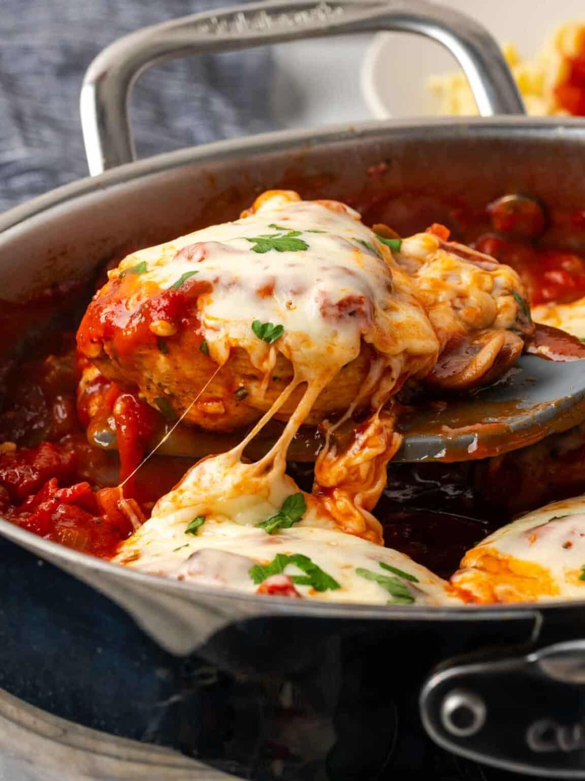 Baked Chicken Marinara Chef Lindsey Farr