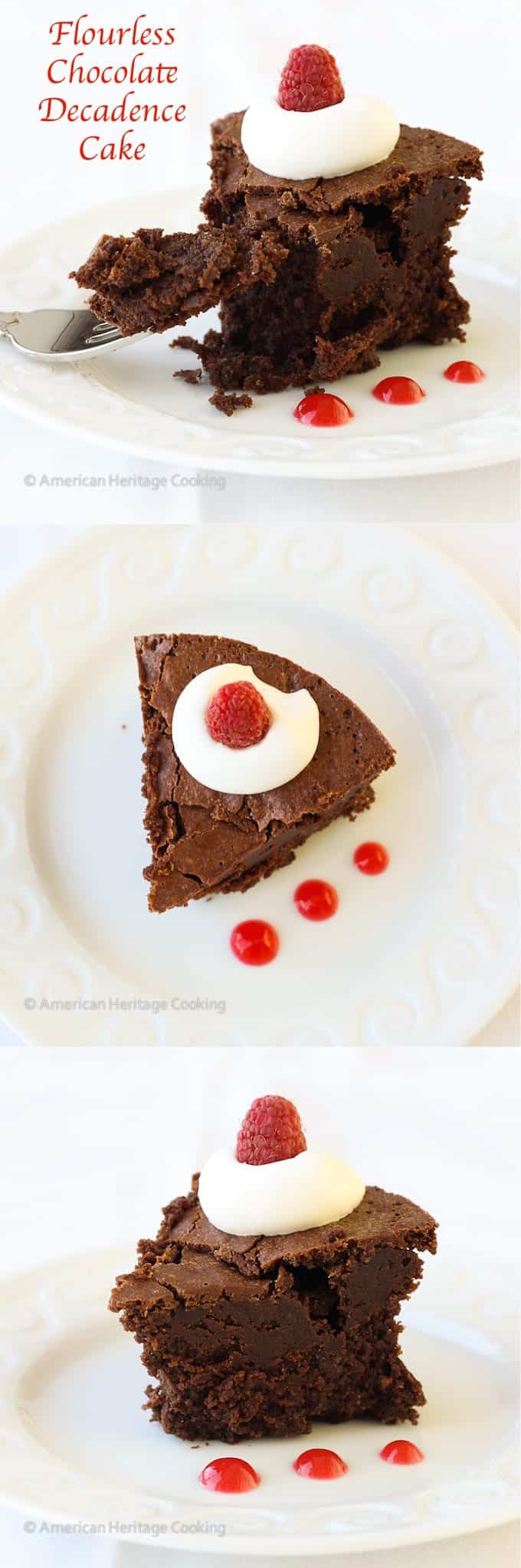 Flourless Chocolate Decadence Cake