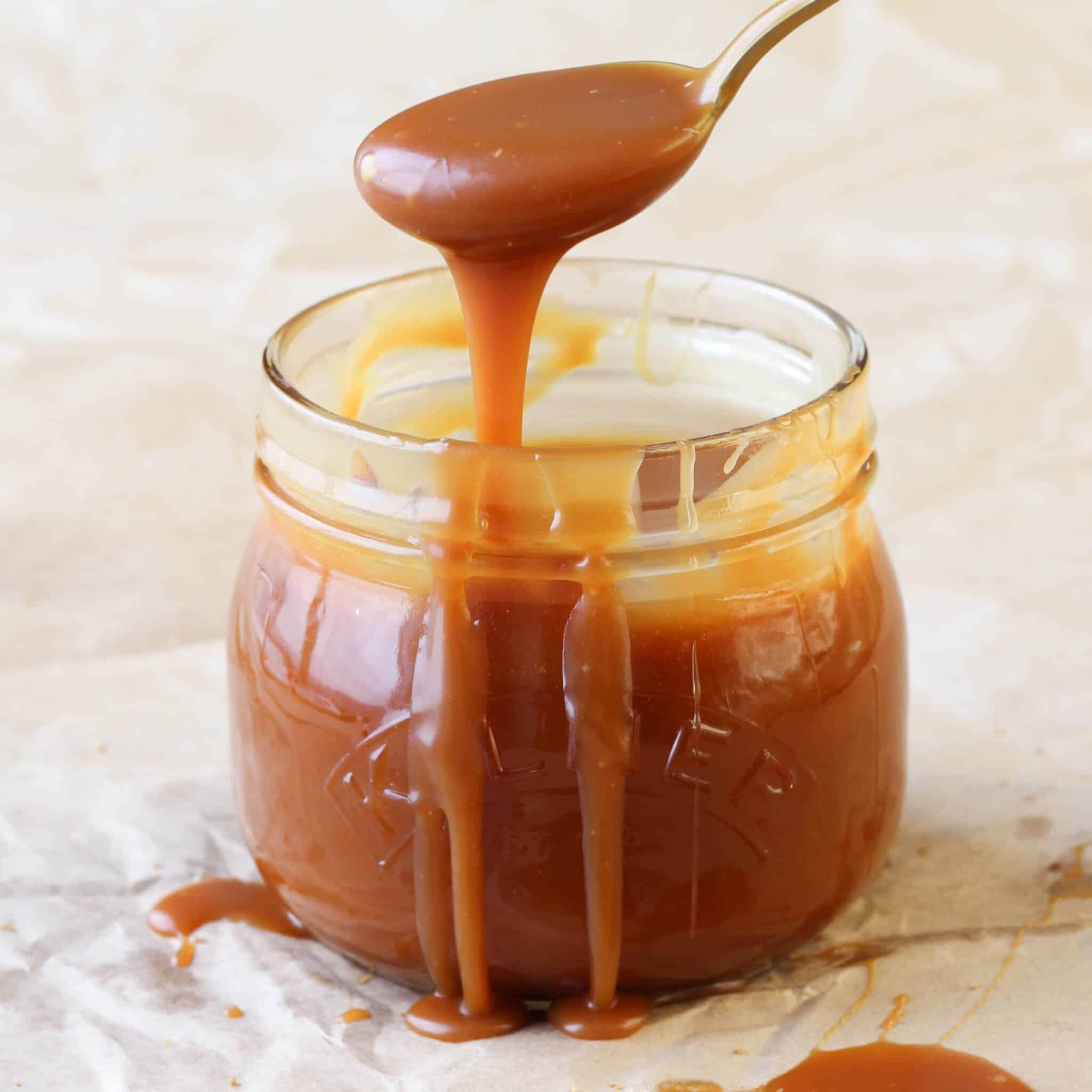 Salted Caramel Sauce - Chef Lindsey Farr