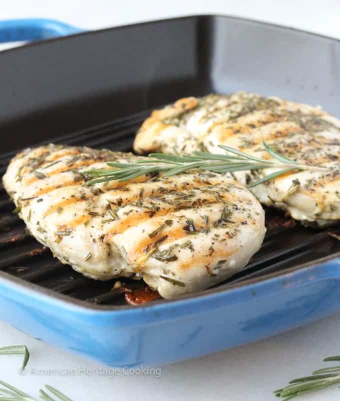 Foolproof Grilled Rosemary Chicken