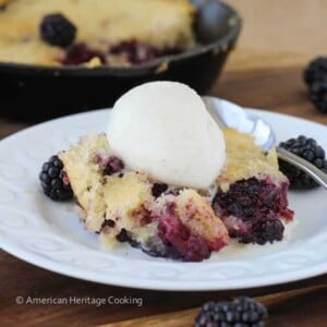 Old Fashioned Blackberry Buckle