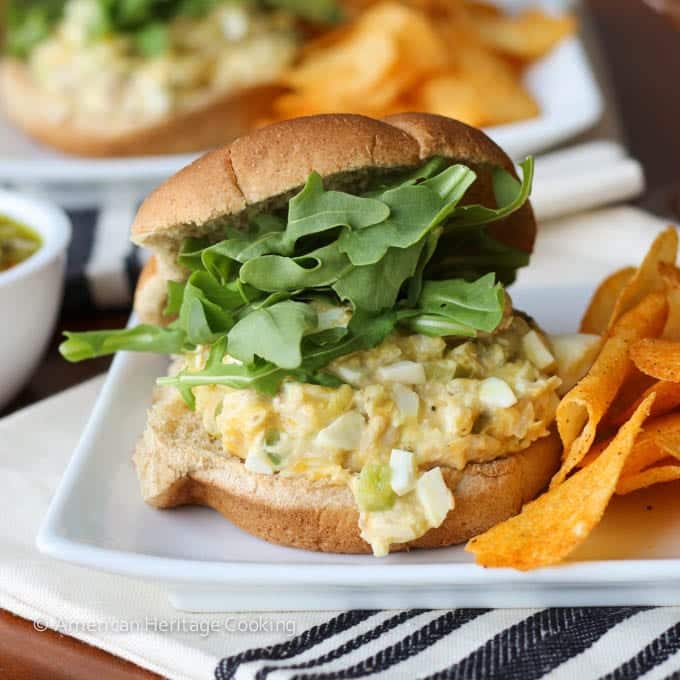 Grandma Ruth Jean's Tuna Melts Plated