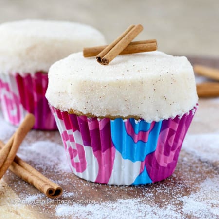 Sprinkles Triple Cinnamon Cupcakes Copycat - Chef Lindsey Farr