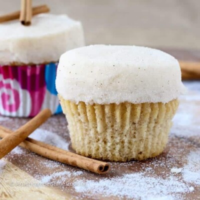 Sprinkles Triple Cinnamon Cupcakes Copycat - Chef Lindsey Farr