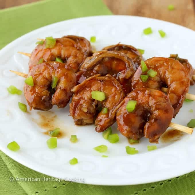 Spicy Barbecue Beer Shrimp