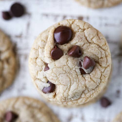 Cream Cheese Chocolate Chip Cookies - Chef Lindsey Farr