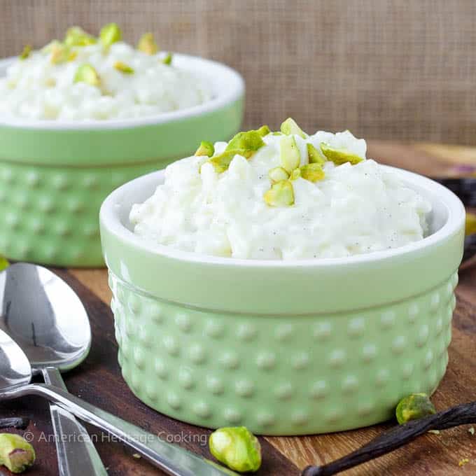 Vanilla Bean Rice Pudding