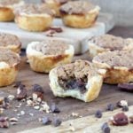 These Chocolate Pecan Tassies are like mini pecan pies with a cream cheese crust! Based on my great-grandmother's recipe!