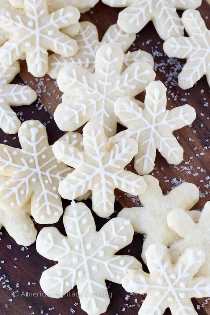 My Grandmas Old Fashioned Soft Sugar Cookies are pillowy soft with just a hint of vanilla! The easiest rolled cookie recipe that I've made! 