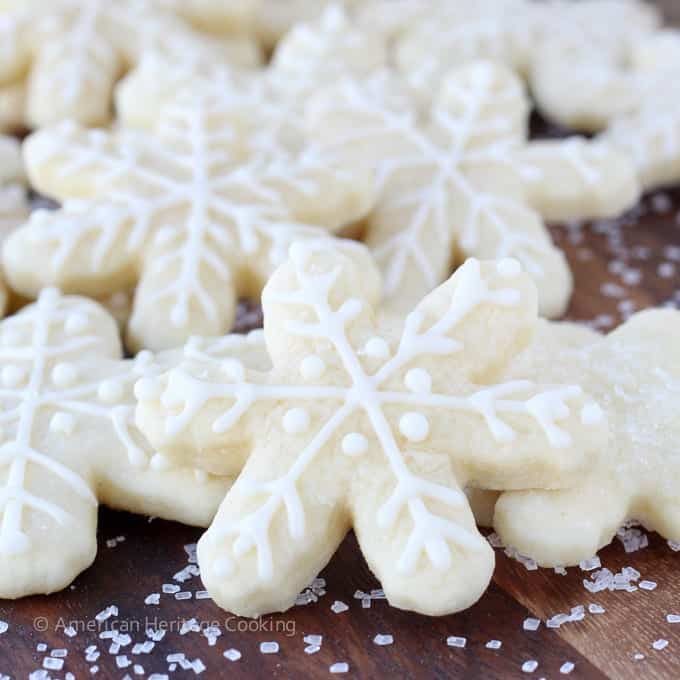 My Grandmas Old Fashioned Soft Sugar Cookies are pillowy soft with just a hint of vanilla! The easiest rolled cookie recipe that I've made!