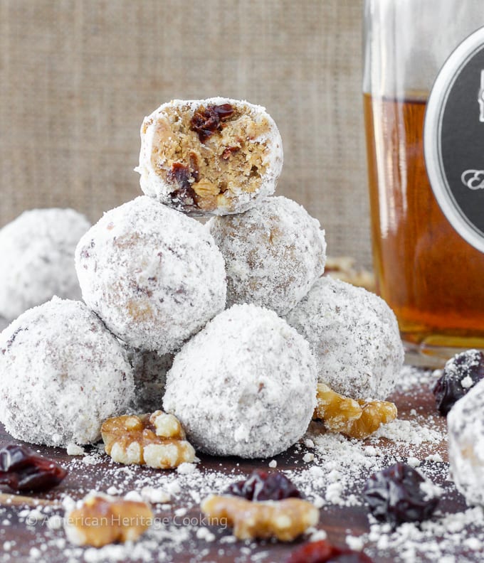 No-bake Gingersnap Brandy Balls