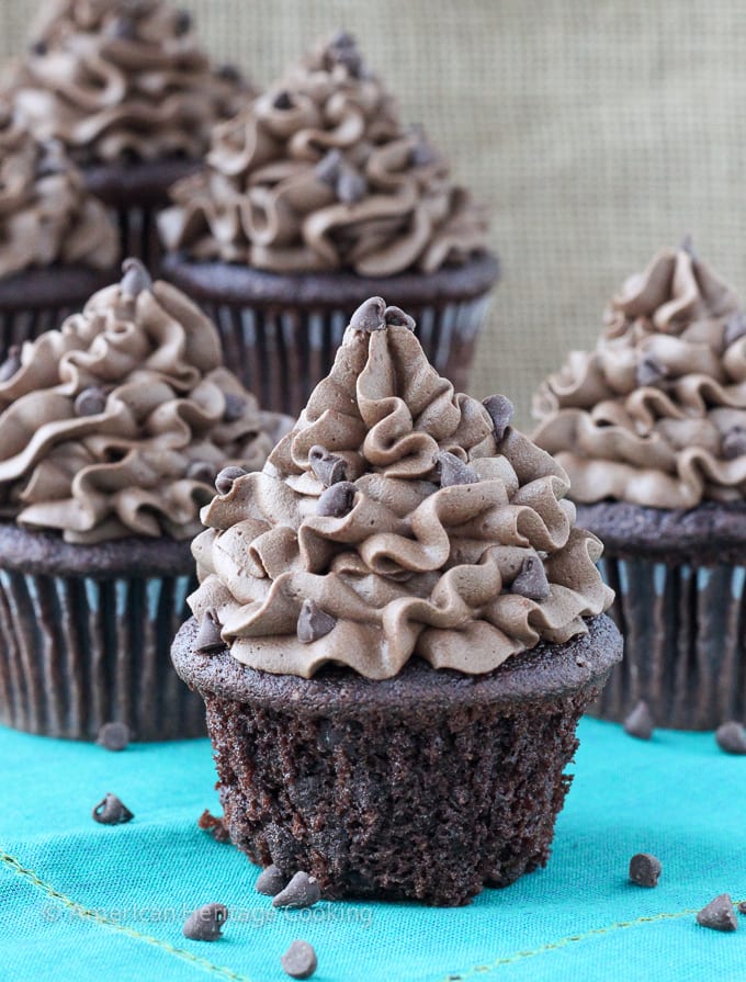 Death by Chocolate Cupcakes Valentine's Day Desserts