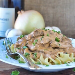 Beef Stroganoff Featured