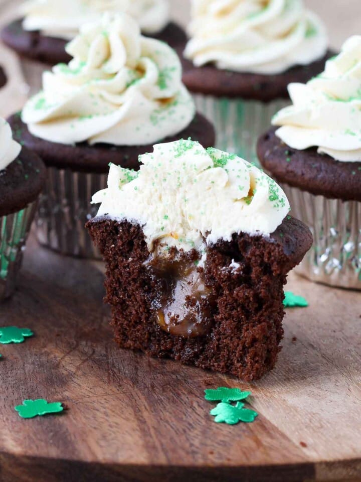 St. Patrick's Day Cupcakes - Chef Lindsey Farr