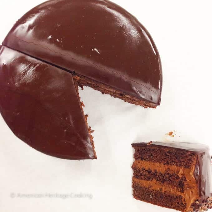 Culinary School Update Part 3 : Chocolate Ganache Cake