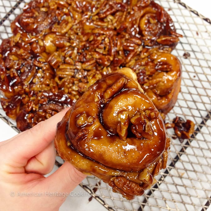 Culinary School Update Part 3 : Pecan Sticky Buns