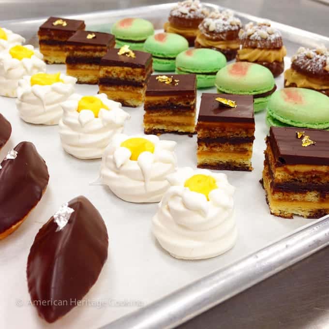 Culinary School Update Part 3 :  Petits Fours