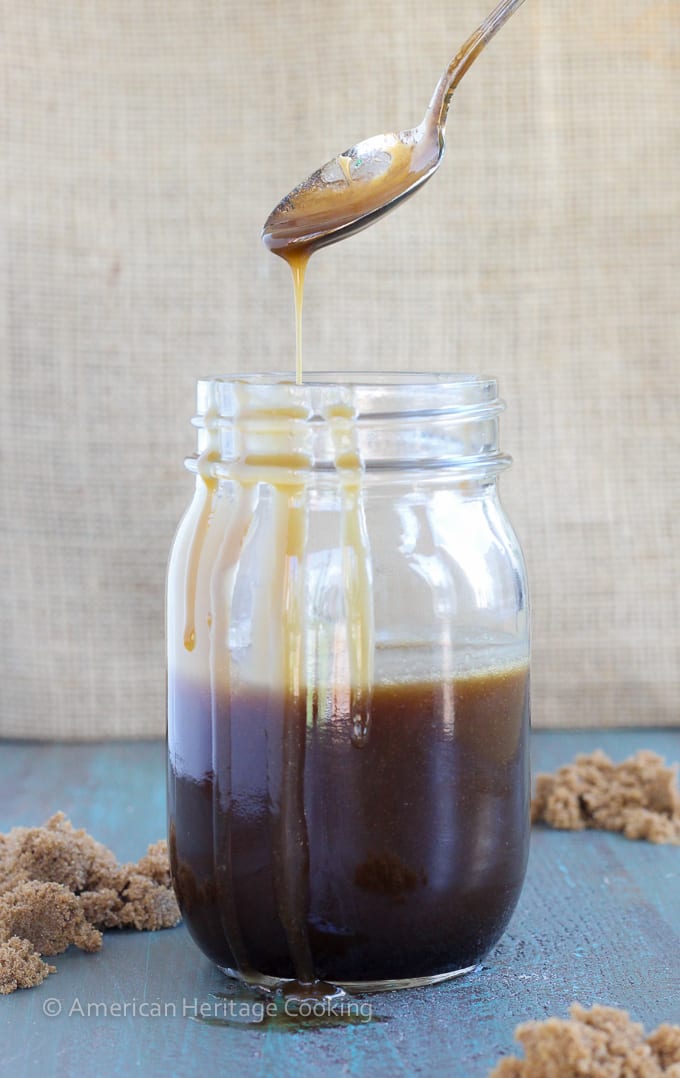 This Butterscotch Sauce is easy and fast! it comes together in 5 minutes and tastes so much better than caramel! 