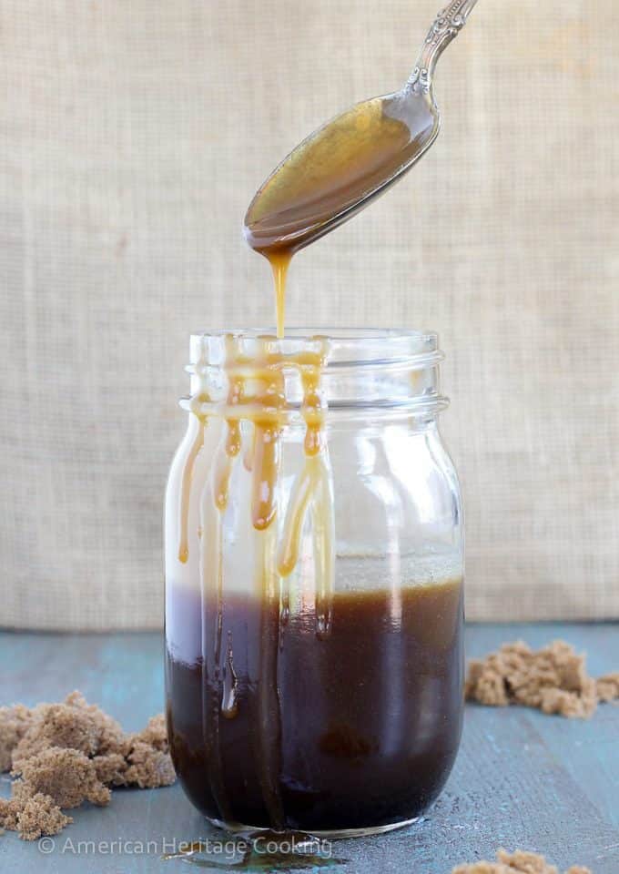 This Butterscotch Sauce is easy and fast! it comes together in 5 minutes and tastes so much better than caramel!