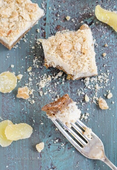 Chewy Ginger Bars Chef Lindsey Farr 9227