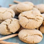 These Spiced Crinkle Cookies are soft pillows of molasses and spice. They have a beautiful balance of molasses flavor, spice and sugar without being overly sweet or spicy!
