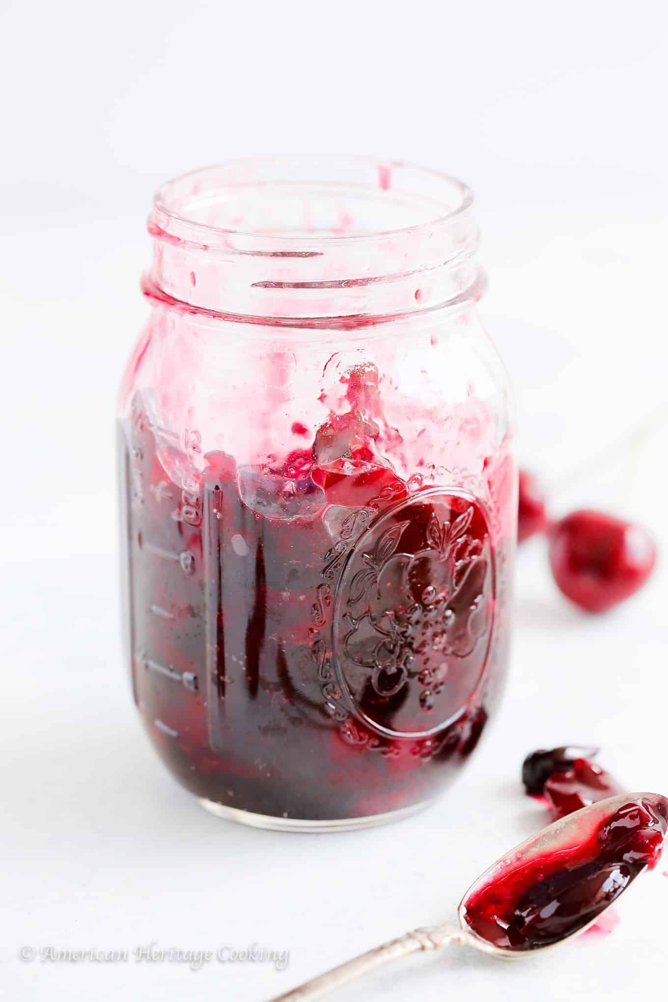 Easy Cherry Preserves - Chef Lindsey Farr