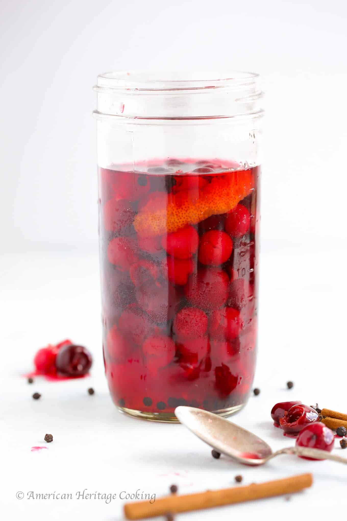 Pickled Cherries are an easy way to preserve tart or sweet cherries for the months to come! They make a zippy addition to any salad, chicken, pork, duck, or beef dish! And as an easy, delicious topping for tacos! 