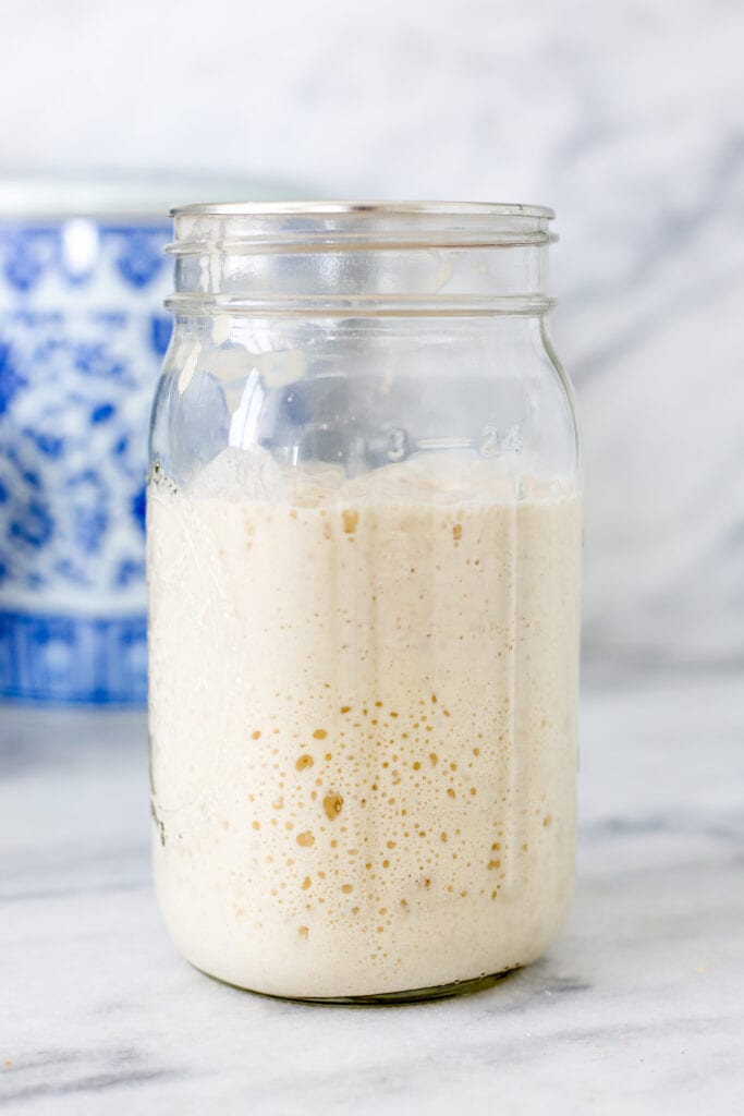 With this easy to follow sourdough starter recipe you can be making fresh sourdough bread from your own starter in just five days!
