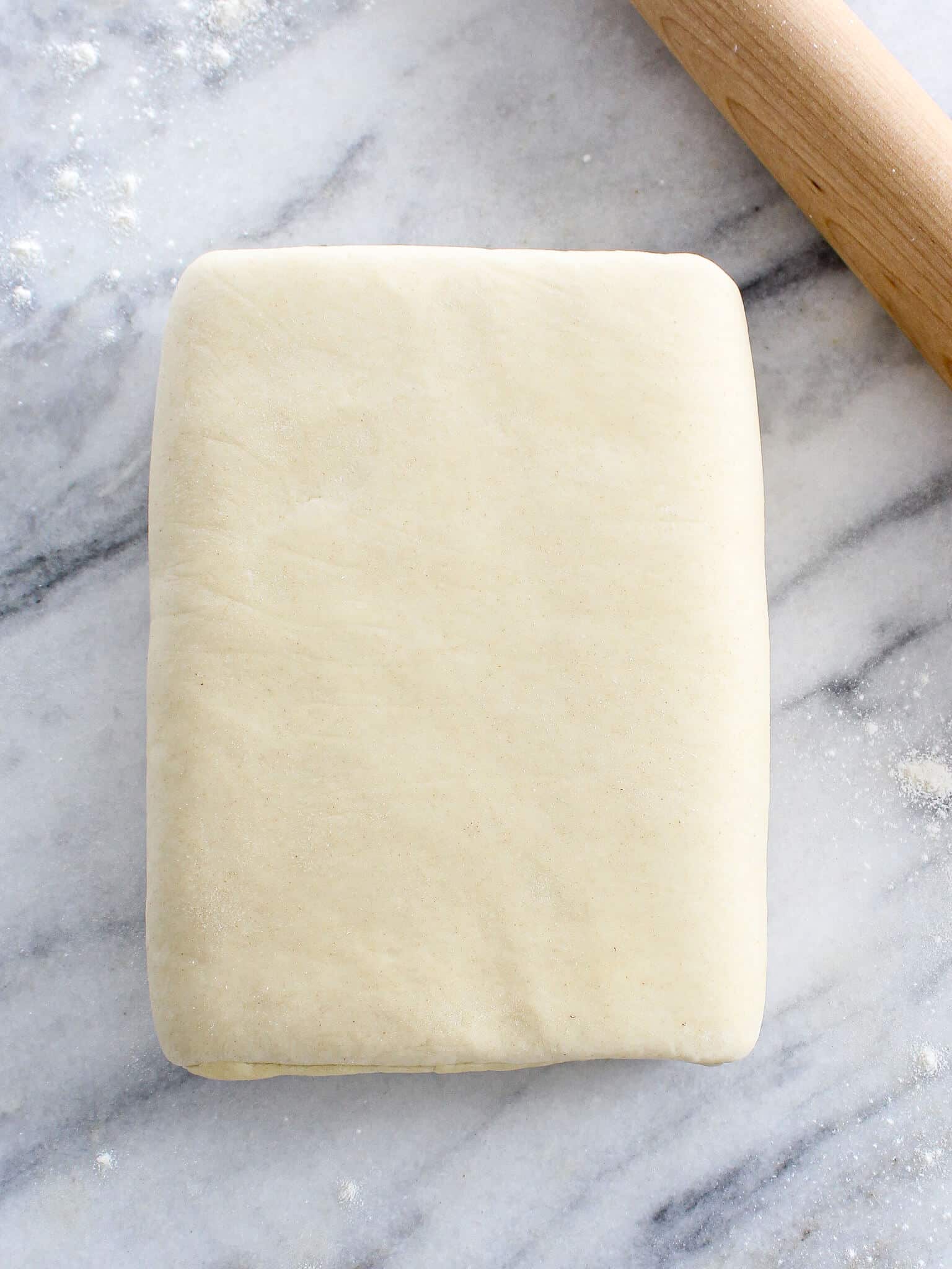 Inverse Puff Pastry wooden rolling pin
