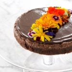 This Hazelnut flourless chocolate cake is rich and chocolatey