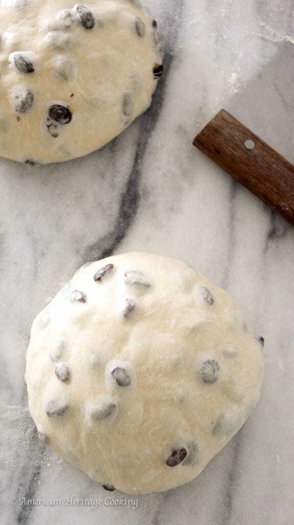 This Sourdough Raisin Bread is soft, chewy, buttery and packed full of raisins in every bite! 