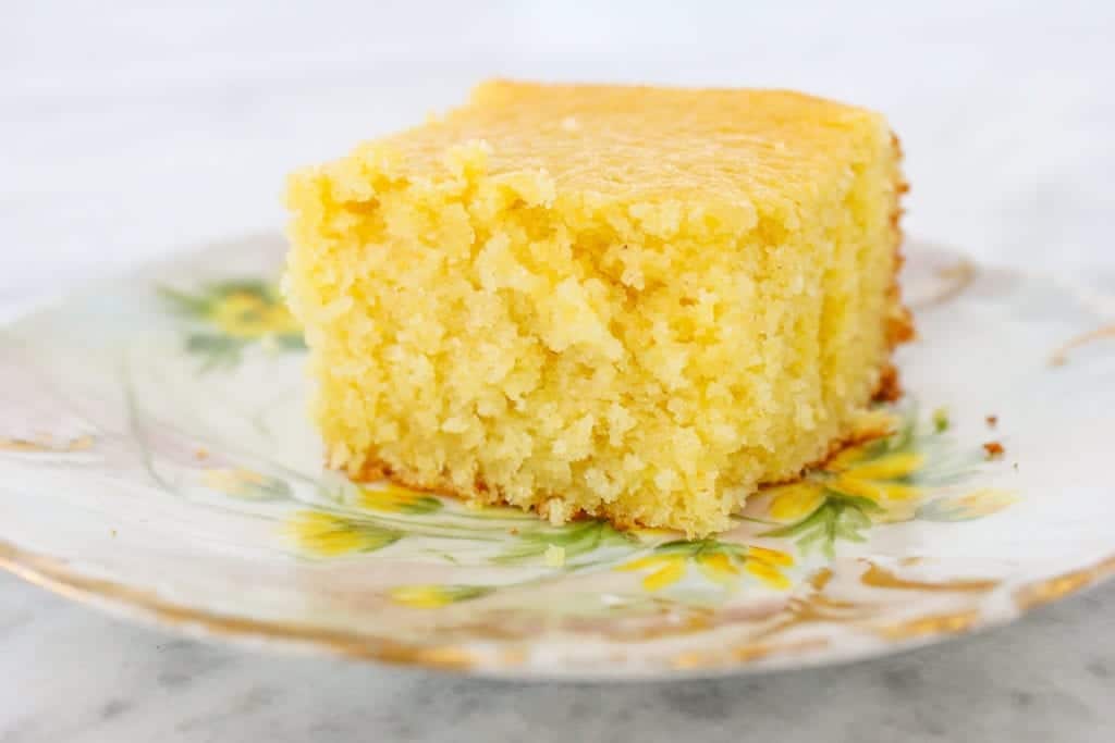 This Sweet Southern Cornbread is a buttery, sweet(er) cornbread with a velvety texture. It is moist, soft and tender; and it comes out perfect every single time. 