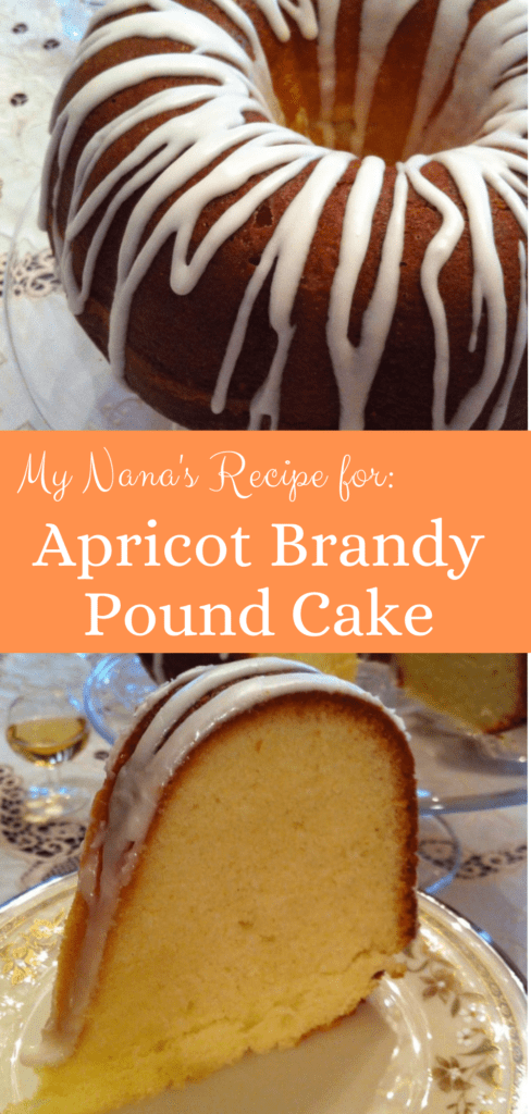Apricot Brandy Pound Cake