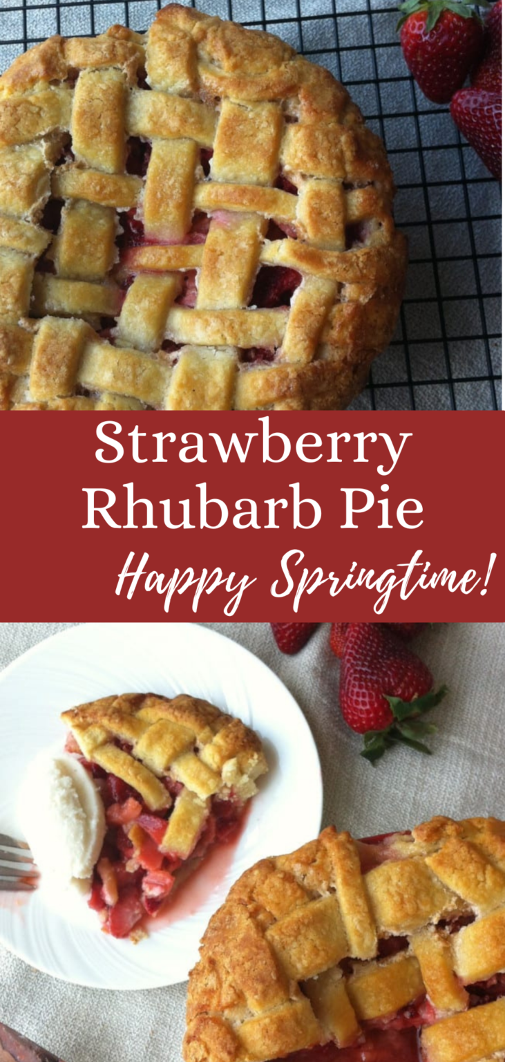 Old Fashioned Strawberry Rhubarb Pie