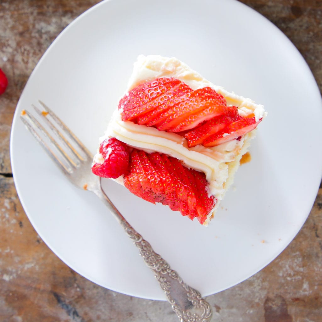 American Flag Cake