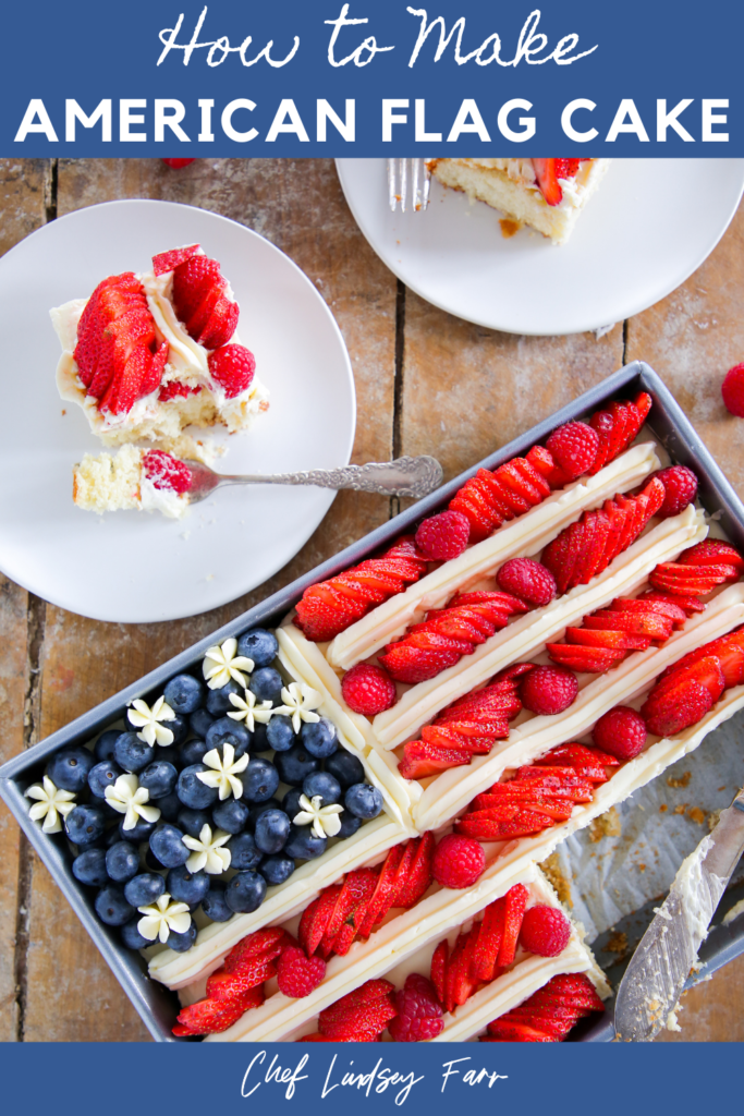 American Flag Cake