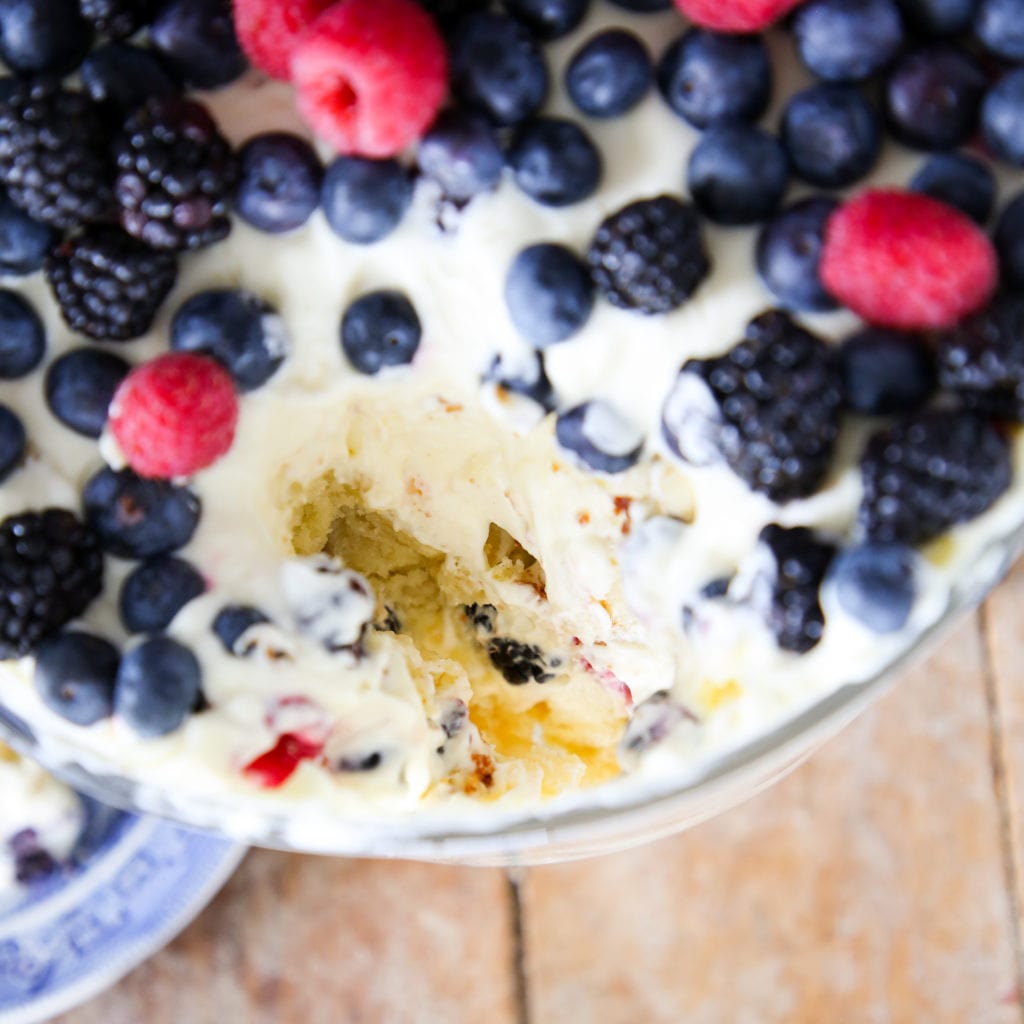 Lemon Berry Trifle