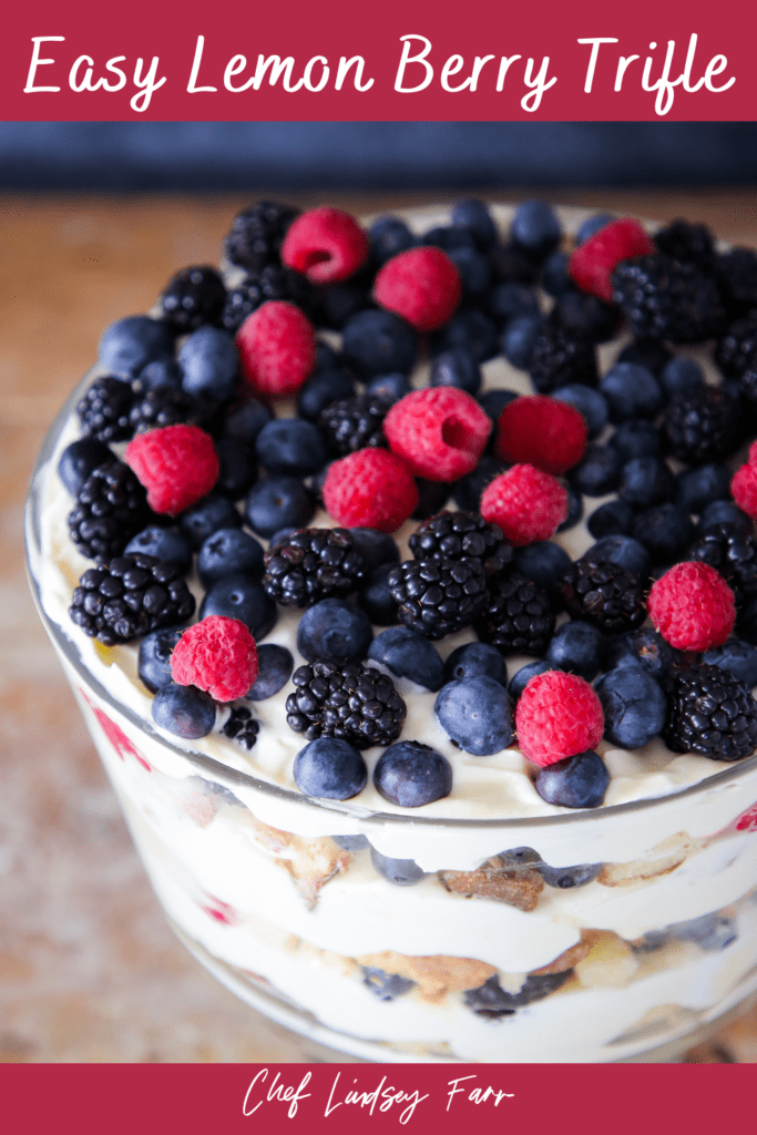 Lemon Berry Trifle