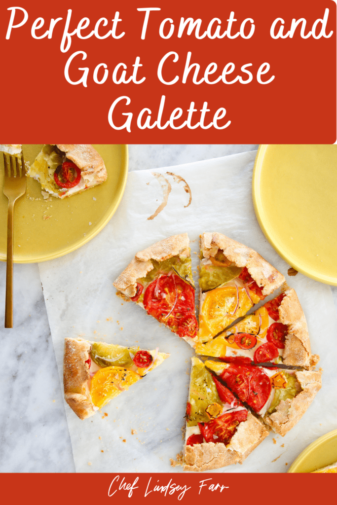 Tomato and Goat Cheese Galette