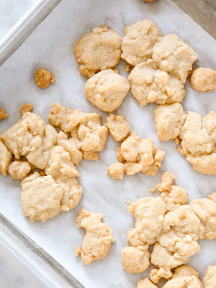 Brown Sugar Streusel baked