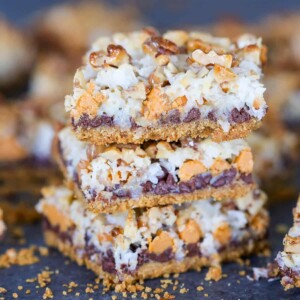 Seven Layer Bars Stacked