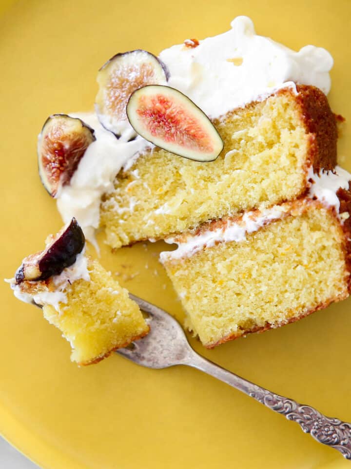 The best fig cake olive oil cake